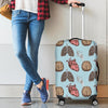 Anatomy Pattern Print Luggage Cover Protector-grizzshop