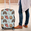 Anatomy Pattern Print Luggage Cover Protector-grizzshop