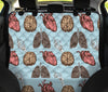 Anatomy Pattern Print Pet Car Seat Cover-grizzshop