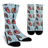 Anatomy Pattern Print Unisex Crew Socks-grizzshop