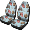 Anatomy Pattern Print Universal Fit Car Seat Covers-grizzshop