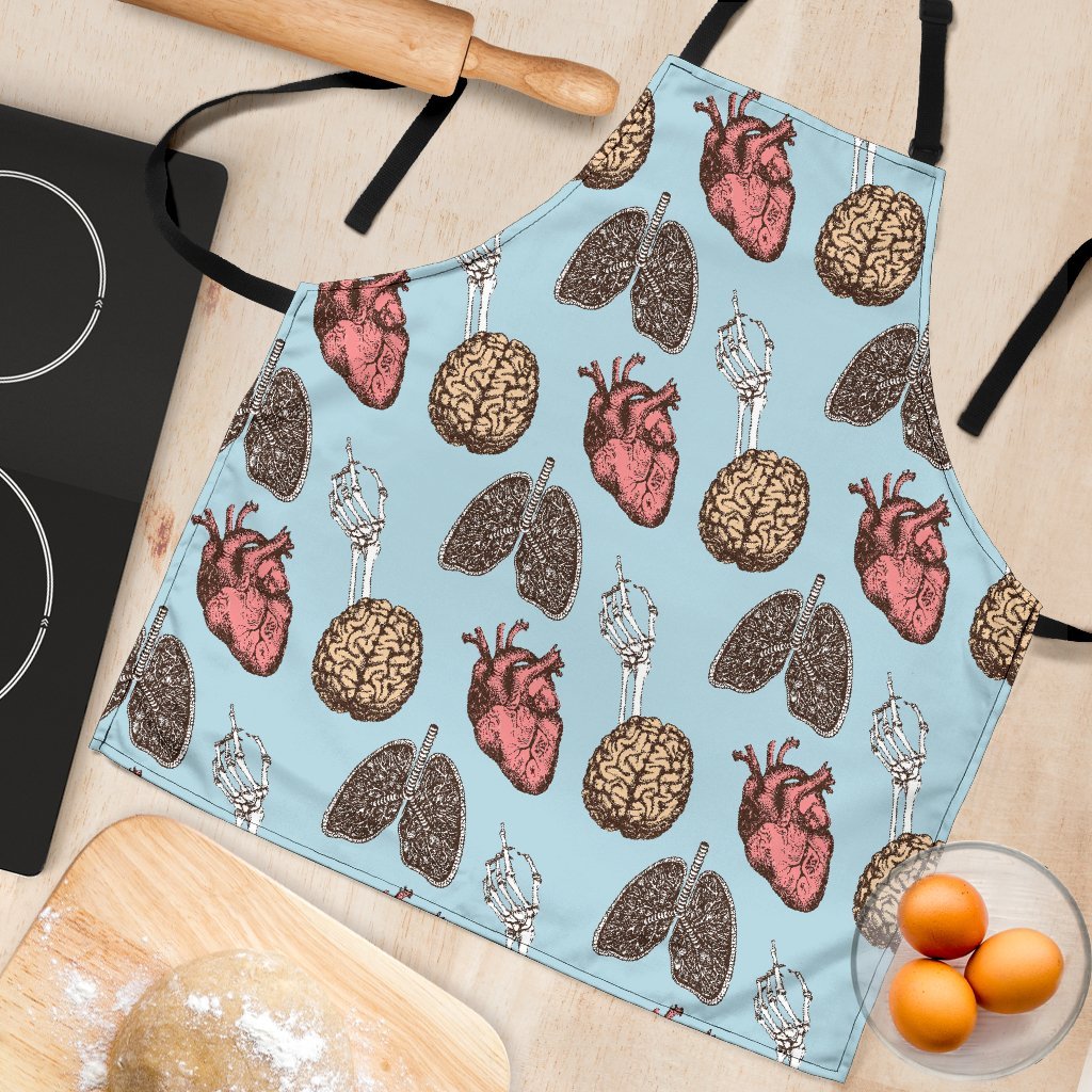 Anatomy Pattern Print Women's Apron-grizzshop