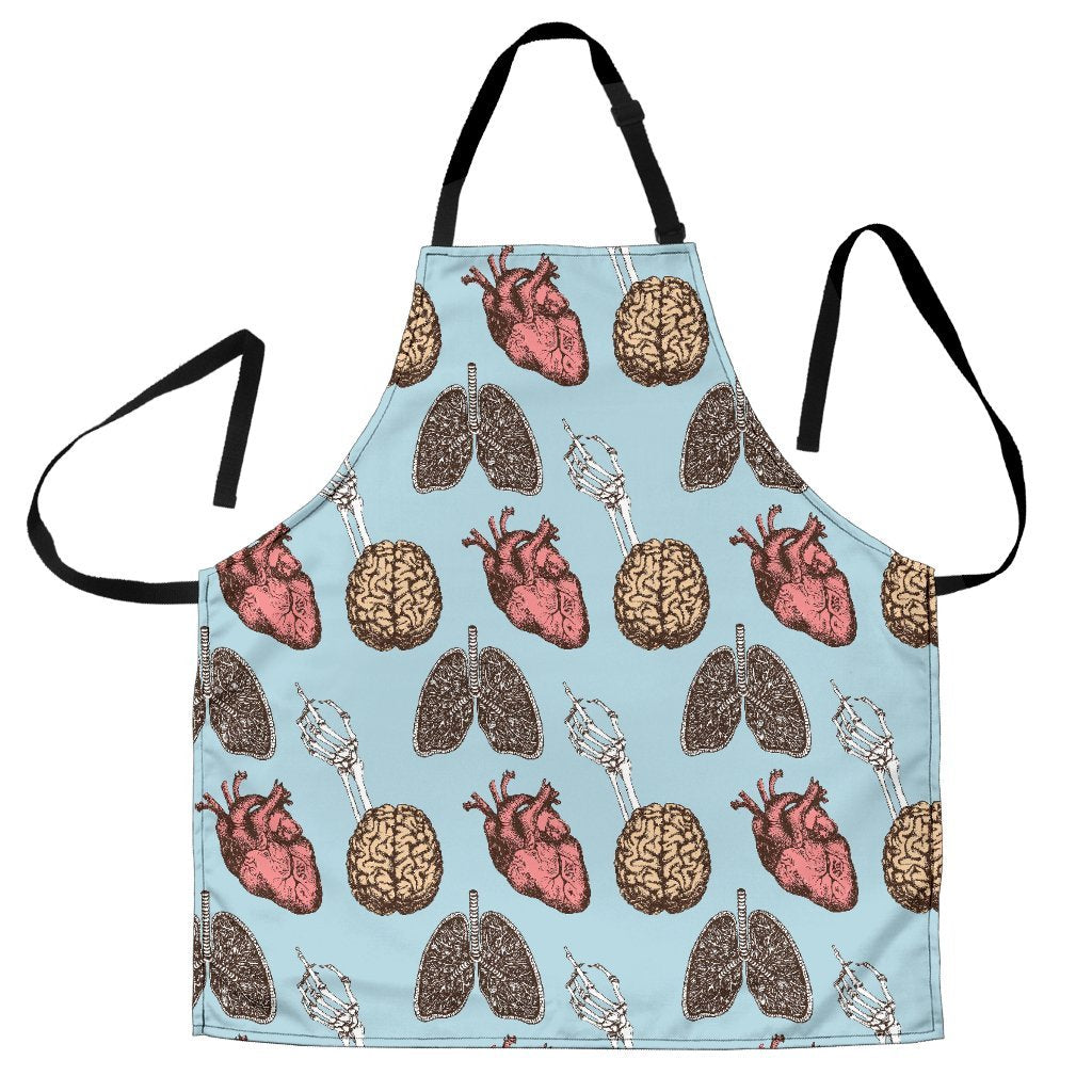 Anatomy Pattern Print Women's Apron-grizzshop