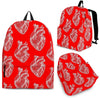 Anatomy Print Pattern Backpack-grizzshop