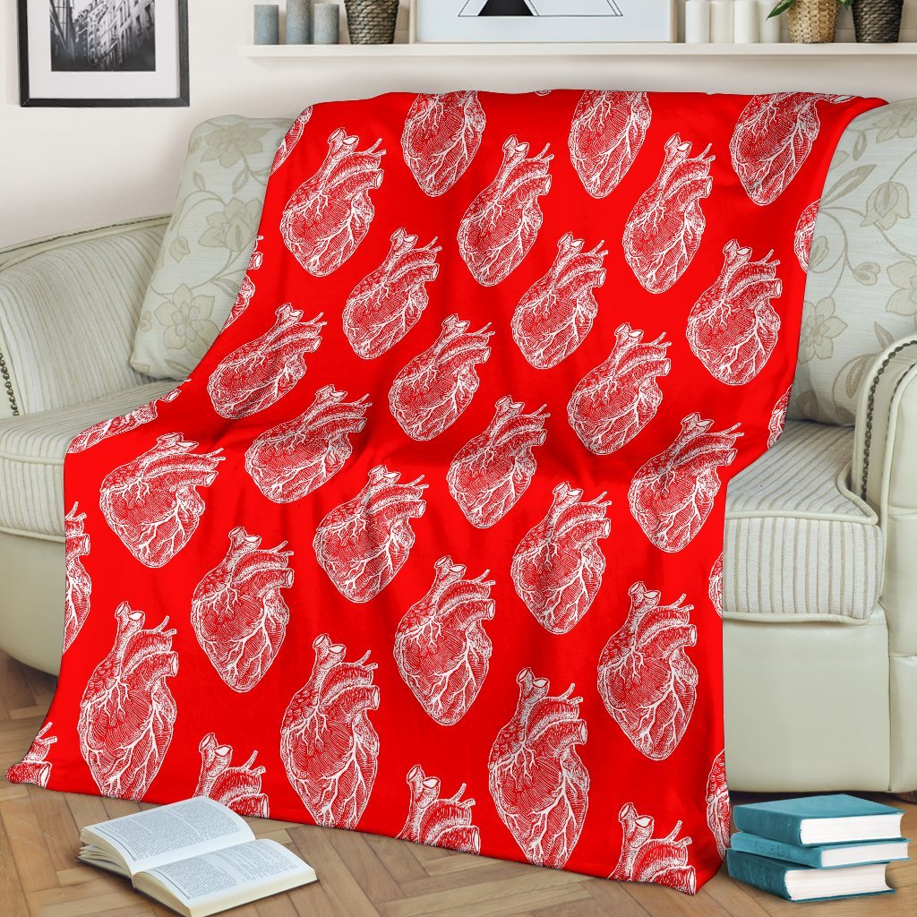 Anatomy Print Pattern Blanket-grizzshop