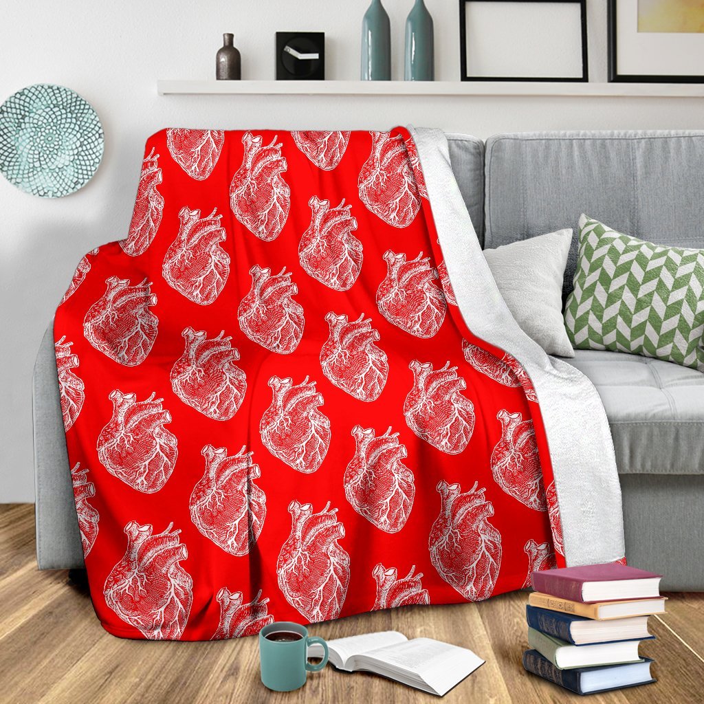 Anatomy Print Pattern Blanket-grizzshop