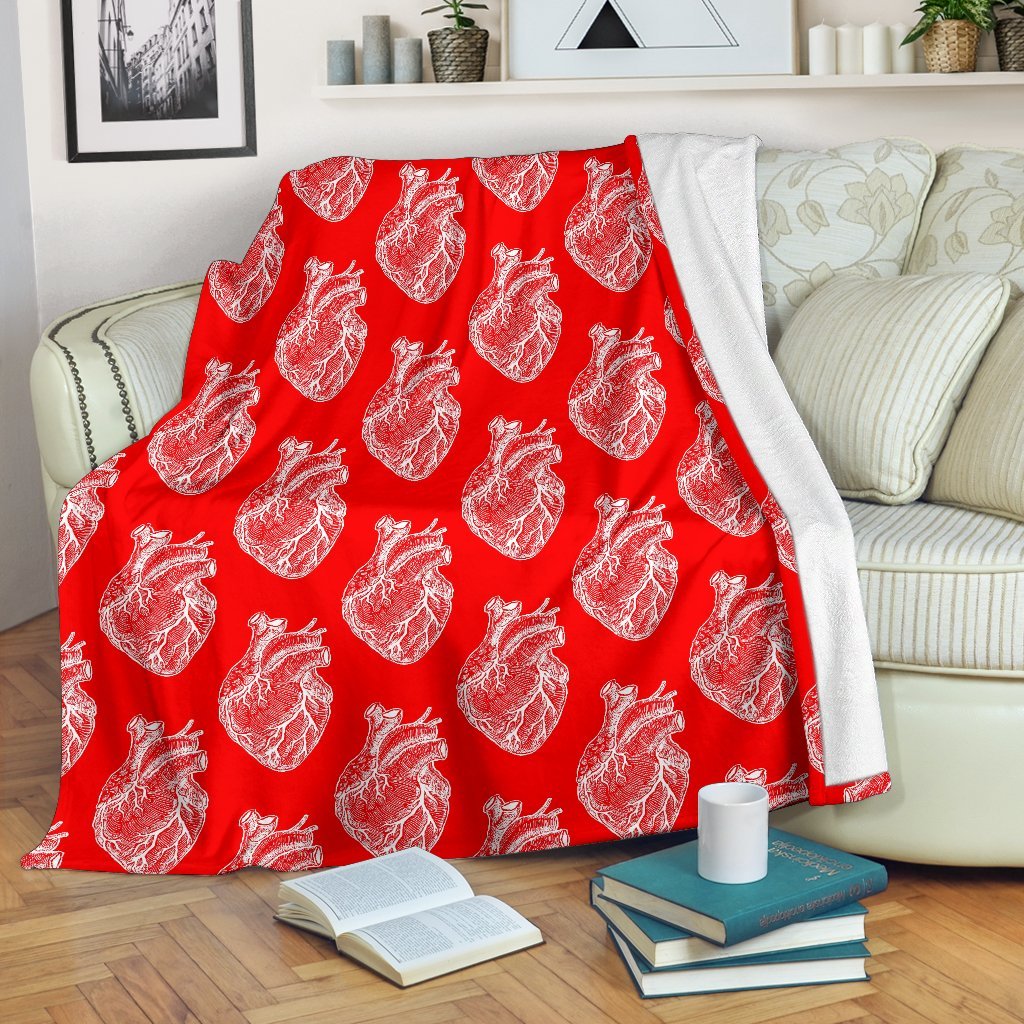 Anatomy Print Pattern Blanket-grizzshop