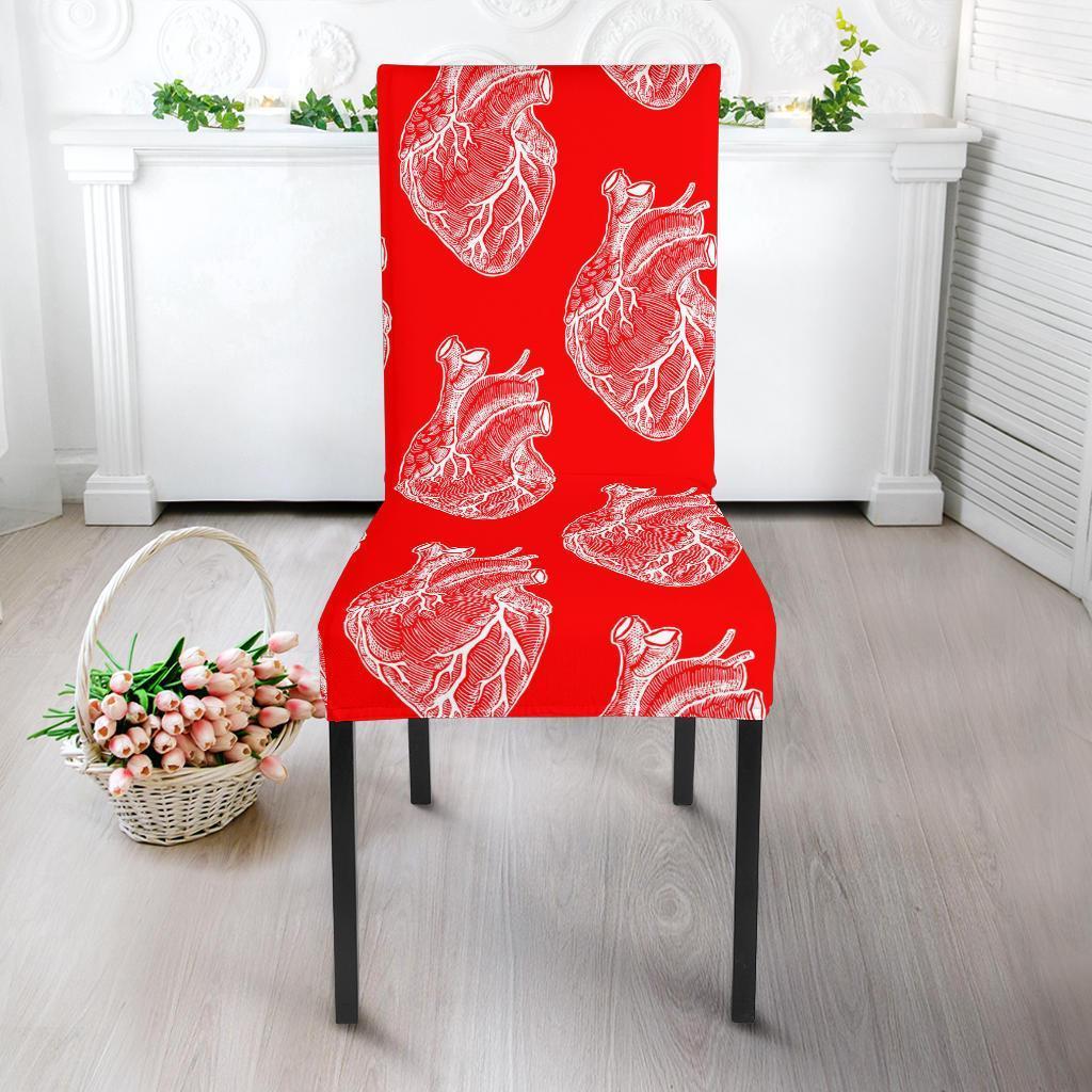 Anatomy Print Pattern Chair Cover-grizzshop