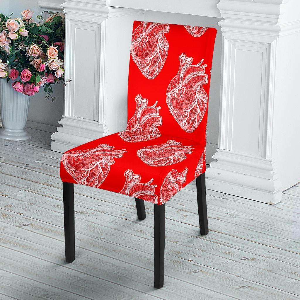 Anatomy Print Pattern Chair Cover-grizzshop