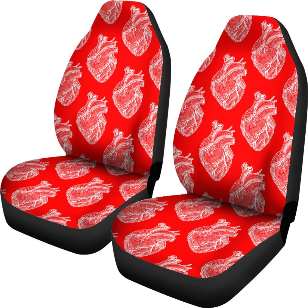 Anatomy Print Pattern Universal Fit Car Seat Covers-grizzshop