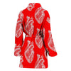 Anatomy Print Pattern Women Long Robe-grizzshop