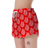 Anatomy Print Pattern Women's Shorts-grizzshop