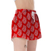 Anatomy Print Pattern Women's Shorts-grizzshop