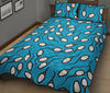 Anatomy Sperm Pattern Print Bed Set Quilt-grizzshop