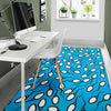 Anatomy Sperm Pattern Print Floor Mat-grizzshop