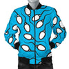 Anatomy Sperm Pattern Print Men's Bomber Jacket-grizzshop