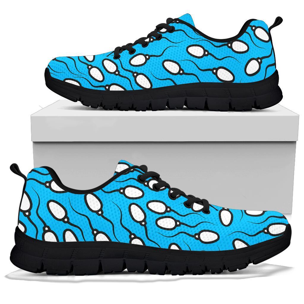 Anatomy Sperm Pattern Print Sneaker Shoes For Men Women-grizzshop