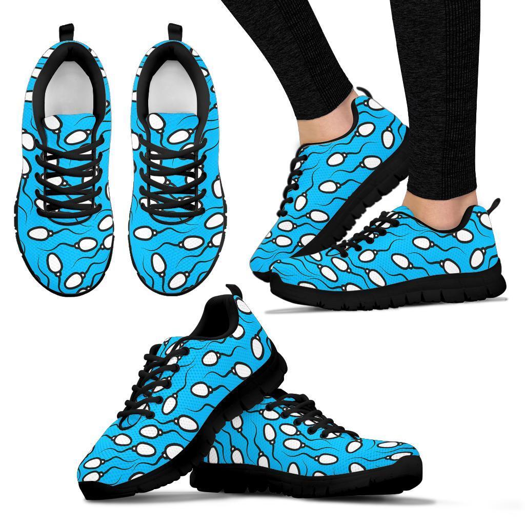 Anatomy Sperm Pattern Print Sneaker Shoes For Men Women-grizzshop