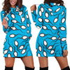 Anatomy Sperm Pattern Print Women Hoodie Dress-grizzshop