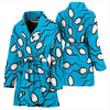 Anatomy Sperm Pattern Print Women Long Robe-grizzshop