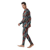 Anchor Abstract Nautical Print Pattern Men's Pajamas-grizzshop