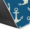 Anchor Nautical Print Pattern Floor Mat-grizzshop