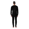 Anchor White And Black Print Pattern Men's Pajamas-grizzshop