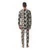 Ancient Egypt Old School Tattoo Print Pattern Men's Pajamas-grizzshop