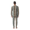 Angel And Demon Old School Tattoo Print Pattern Men's Pajamas-grizzshop