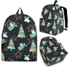 Angel Christmas Print Pattern Backpack-grizzshop