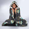 Angel Christmas Print Pattern Hooded Blanket-grizzshop