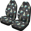 Angel Christmas Print Pattern Universal Fit Car Seat Covers-grizzshop