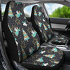 Angel Christmas Print Pattern Universal Fit Car Seat Covers-grizzshop