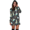 Angel Christmas Print Pattern Women Hoodie Dress-grizzshop