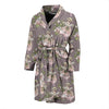 Angel Floral Print Pattern Men Long Robe-grizzshop