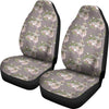 Angel Floral Print Pattern Universal Fit Car Seat Covers-grizzshop