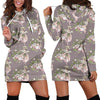 Angel Floral Print Pattern Women Hoodie Dress-grizzshop