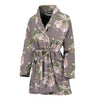 Angel Floral Print Pattern Women Long Robe-grizzshop