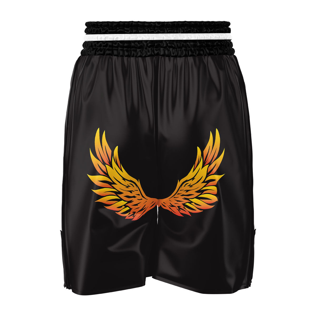 Angel Phoenix Print Boxing Shorts-grizzshop