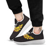 Angel Phoenix Print White Athletic Shoes-grizzshop