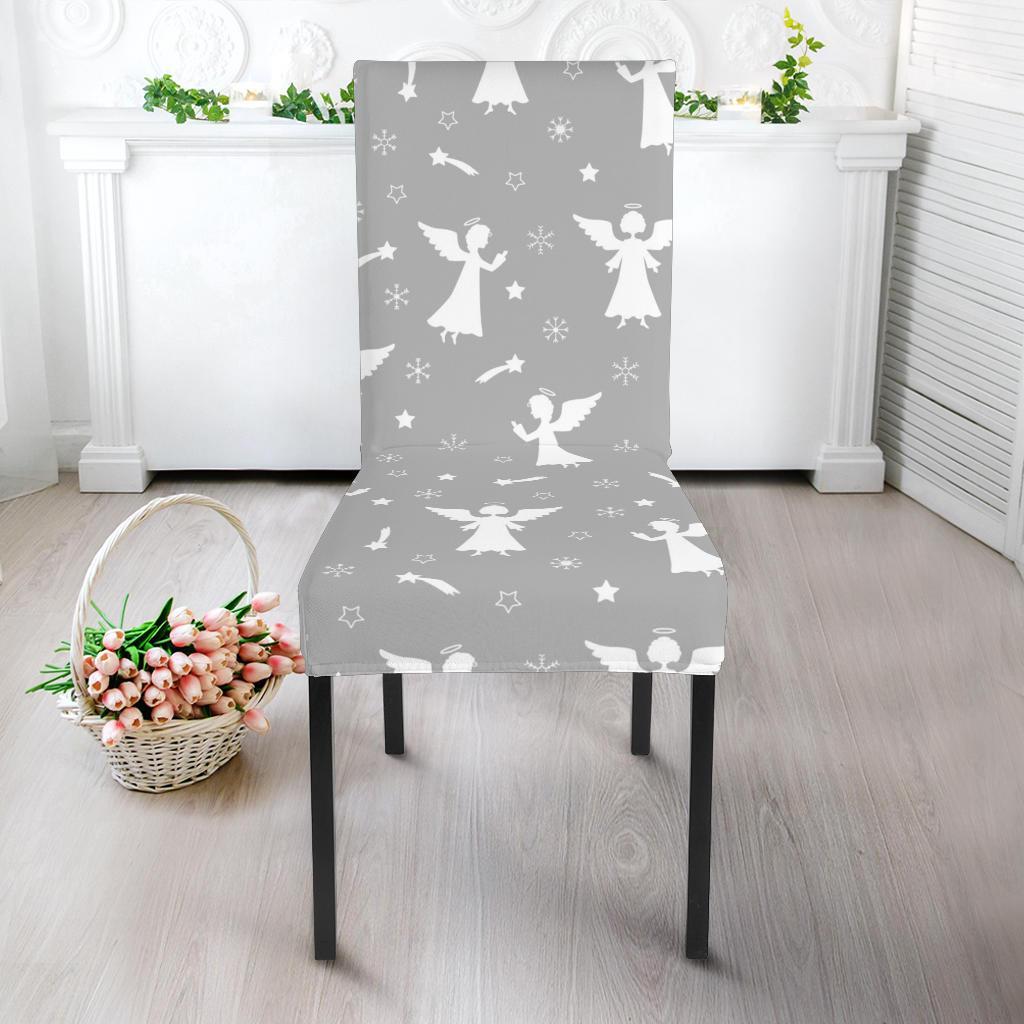 Angel Print Pattern Chair Cover-grizzshop