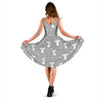 Angel Print Pattern Dress-grizzshop