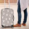 Angel Print Pattern Luggage Cover Protector-grizzshop