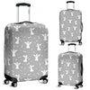 Angel Print Pattern Luggage Cover Protector-grizzshop