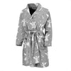 Angel Print Pattern Men Long Robe-grizzshop