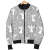 Angel Print Pattern Men's Bomber Jacket-grizzshop