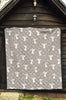 Angel Print Pattern Quilt-grizzshop