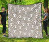 Angel Print Pattern Quilt-grizzshop