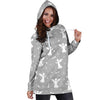 Angel Print Pattern Women Hoodie Dress-grizzshop