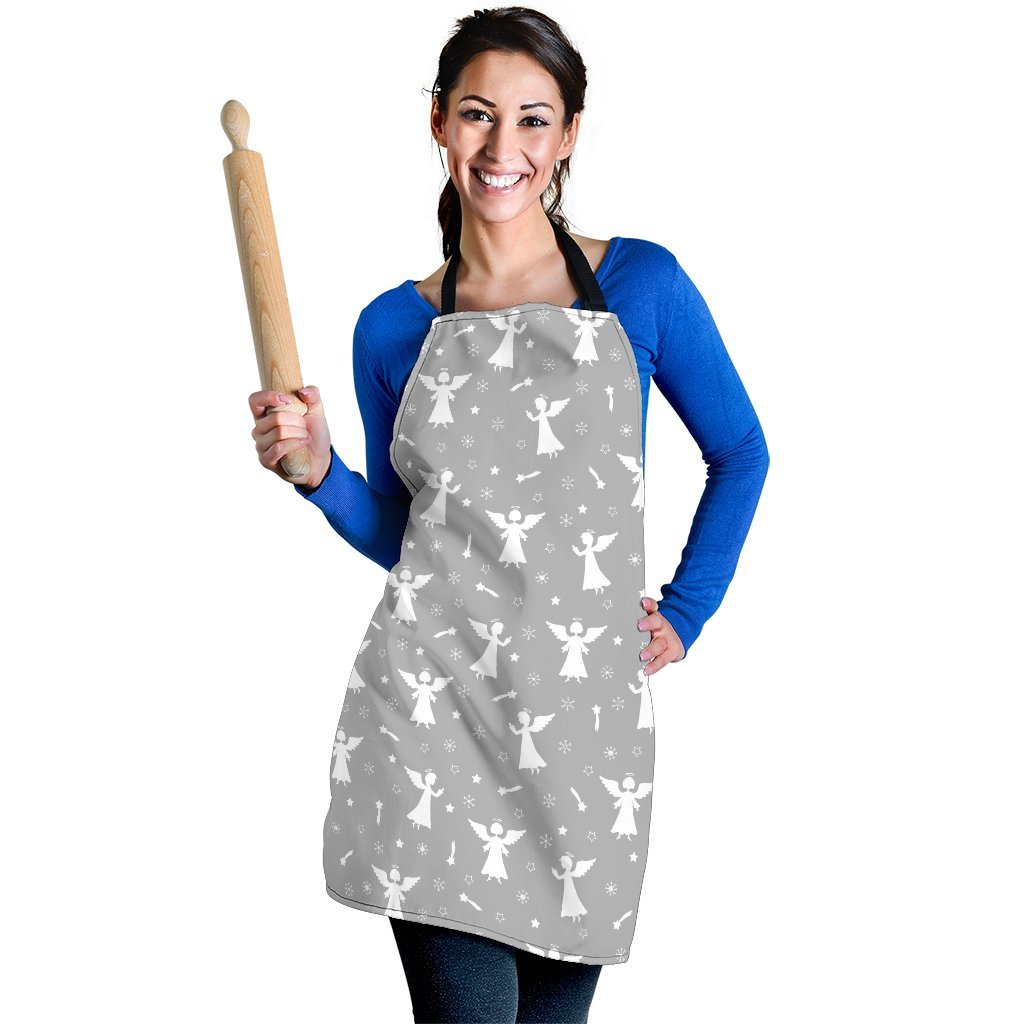 Angel Print Pattern Women's Apron-grizzshop